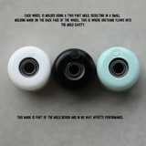 Delidecks Pro Fingerboard Wheels Corn Blue 7.5 og 95a