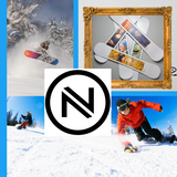 Nidecker Scamp Snowboard 2027 Blue Green 110