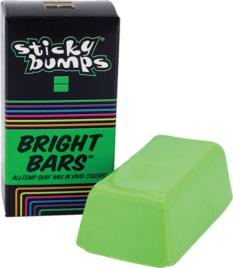 STICKY BUMPS BRIGHT BAR ALL-TEMP GREEN FLASH GRN SINGLE BAR