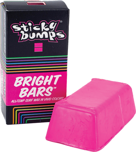 STICKY BUMPS BRIGHT BAR ALL-TEMP NEON VICE PINK SINGLE BAR