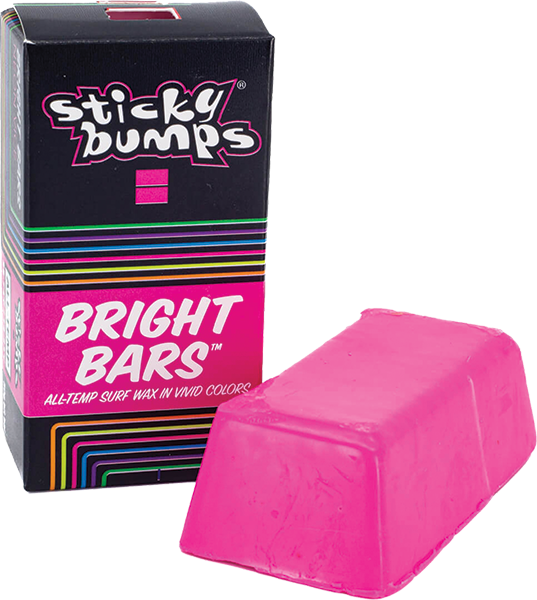 STICKY BUMPS BRIGHT BAR ALL-TEMP NEON VICE PINK SINGLE BAR