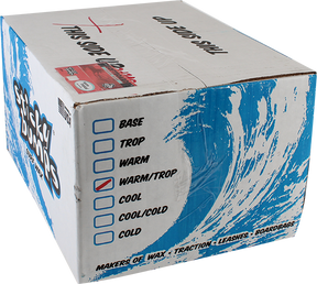 STICKY BUMPS SOFTBOARD WAX WARM/TROPICAL CASE 84