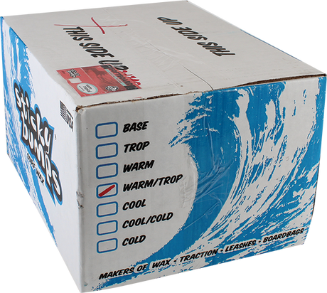 STICKY BUMPS SOFTBOARD WAX WARM/TROPICAL CASE 84