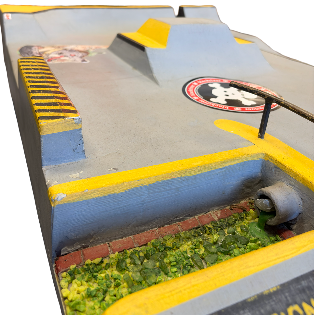 NUK WU FINGERBOARD PARK Grey Yellow 2x5