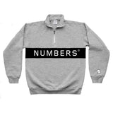 Number Wordmark Fleece Grey Black M