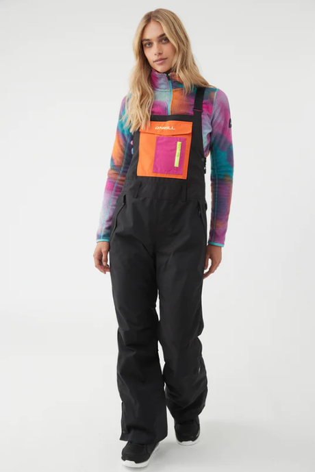 Oneill Original Bib Pants Womens Black Color L