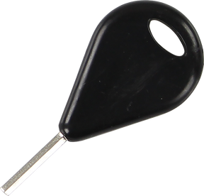 BLOCK SURF FIN KEY BLACK
