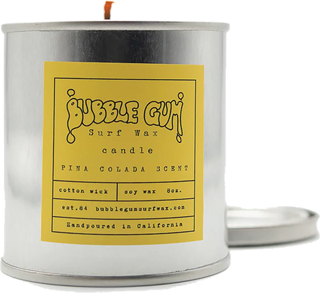 BUBBLE GUM 8oz MINI PAINT CAN CANDLE PINA COLADA