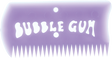 BUBBLE GUM WAX COMB LAVENDER PURPLE