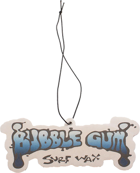 BUBBLE GUM LOGO AIR FRESHENER BLUEBERRY BLUE FADE
