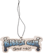 BUBBLE GUM LOGO AIR FRESHENER BLUEBERRY BLUE FADE