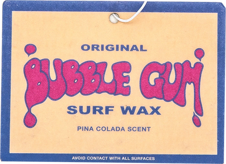 BUBBLE GUM AIR FRESHENER RECTANGLE/PINA COLADA
