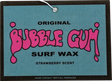 BUBBLE GUM AIR FRESHENER RECTANGLE/STRAWBERRY