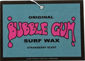 BUBBLE GUM AIR FRESHENER RECTANGLE/STRAWBERRY
