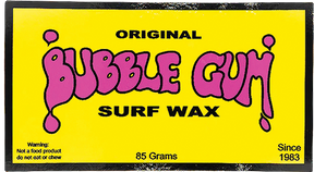 BUBBLE GUM STICKER OG LOGO THROWBACK 4" YELLOW