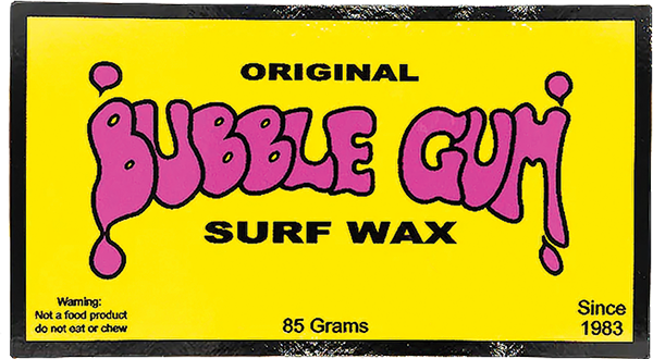 BUBBLE GUM STICKER OG LOGO THROWBACK 4" YELLOW