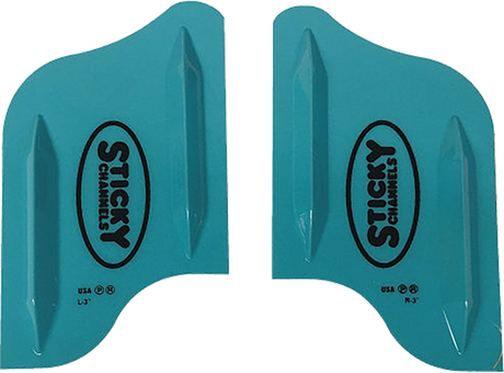 STICKY CHANNELS MINI 3" AQUA