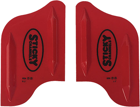 STICKY CHANNELS MINI 3" RED
