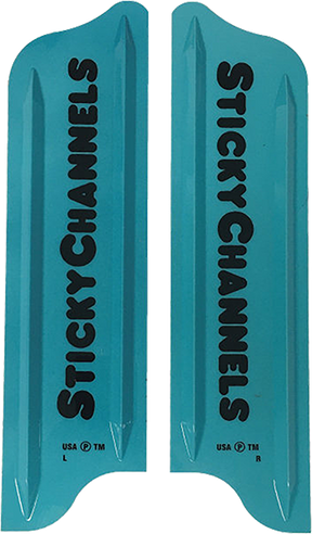 STICKY CHANNELS 11" AQUA