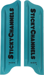 STICKY CHANNELS 11" AQUA