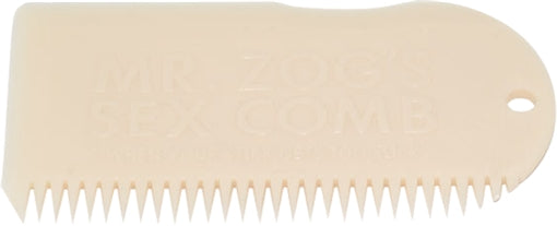 SEX WAX SURF WAX COMB BONE WHITE