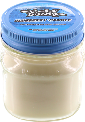 STICKY BUMPS CANDLE 7oz GLASS BLUEBERRY