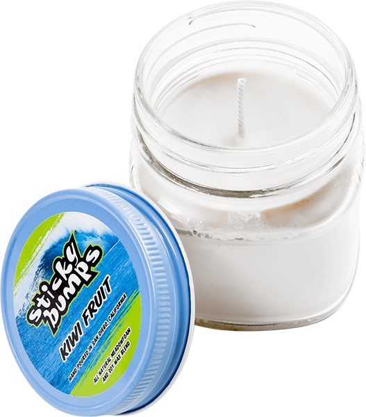 STICKY BUMPS CANDLE 7oz GLASS KIWI FRUIT