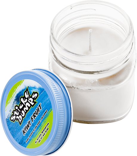 STICKY BUMPS CANDLE 7oz GLASS KIWI FRUIT