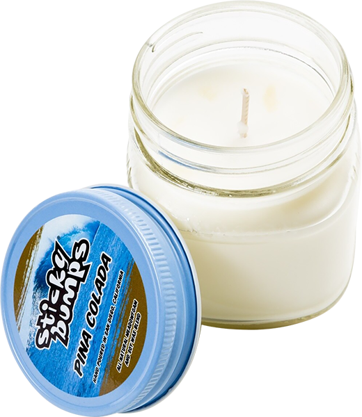 STICKY BUMPS CANDLE 7oz GLASS PINA COLADA