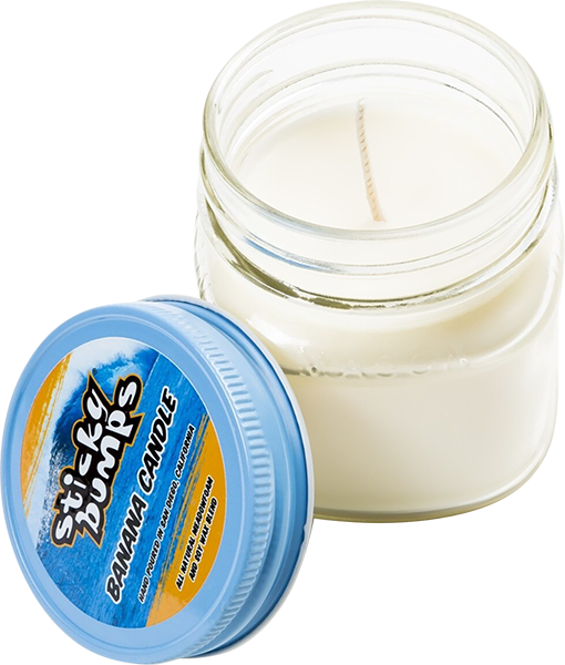 STICKY BUMPS CANDLE 7oz GLASS TOUR BANANA