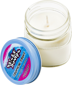 STICKY BUMPS CANDLE 7oz GLASS TROPICAL FRUIT
