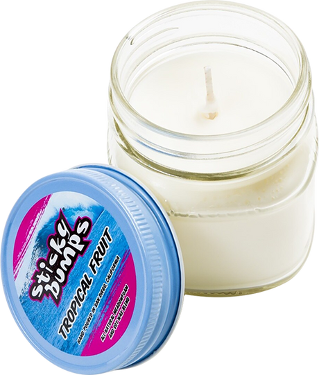 STICKY BUMPS CANDLE 7oz GLASS TROPICAL FRUIT