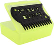 STICKY BUMPS WAX BOX & COMB CLEAR YEL BLACK