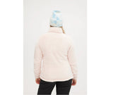 Oneill Hazel Cozy Full Zip Fleece Womens Peach Whip