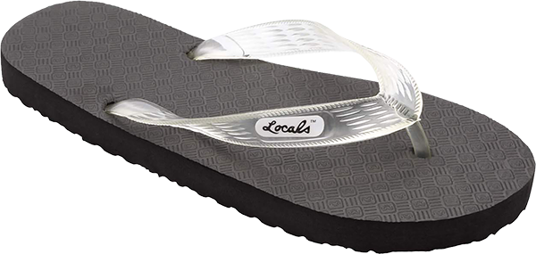 LOCALS ORIGINAL SLIPPA 7.0" BLK/CLEAR