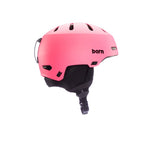 Bern Macon 2.0 JR Snow Helmet Mips Matte Pink Black S/M