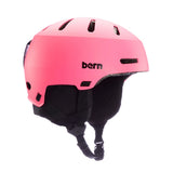 Bern Macon 2.0 JR Snow Helmet Mips Matte Pink Black S/M