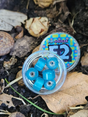 PipSqueak F2 Fingerboard Wheels Mermaids Blue 8.1mm