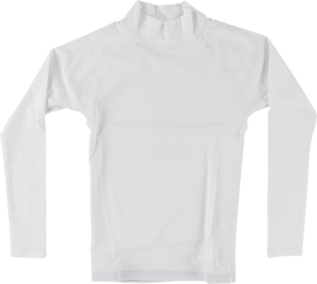 BLOCK SURF RASH GUARD / LONG SLEEVE L-WHITE