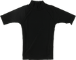 BLOCK SURF RASH GUARD / SHORT SLEEVE S-BLACK
