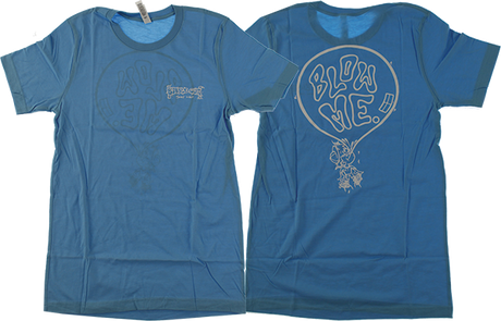 BUBBLE GUM BLOW ME LOGO SS XL-BLUE