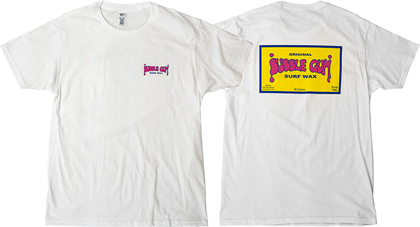 BUBBLE GUM ORIGINAL LOGO SS M-WHITE