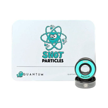 Quantum Snot Particles Bearings Teal Black 8pack