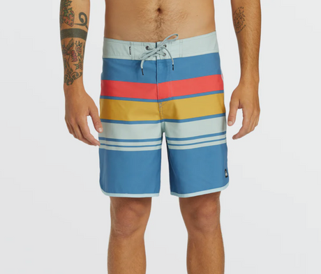Quiksilver Everyday Stripe 19inch Boardshorts Ocean Blue 34