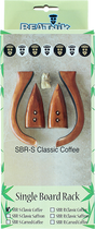 BEATNIK SURFBOARD SINGLE BOARD RACK COFFEE