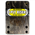 Real 3-Ply Wood Riser Set Yellow OneSize