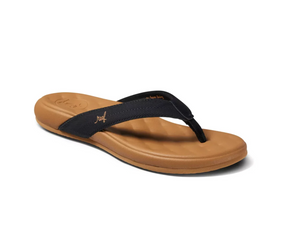 Reef Cushion Melody Sandals Womens Black Tan