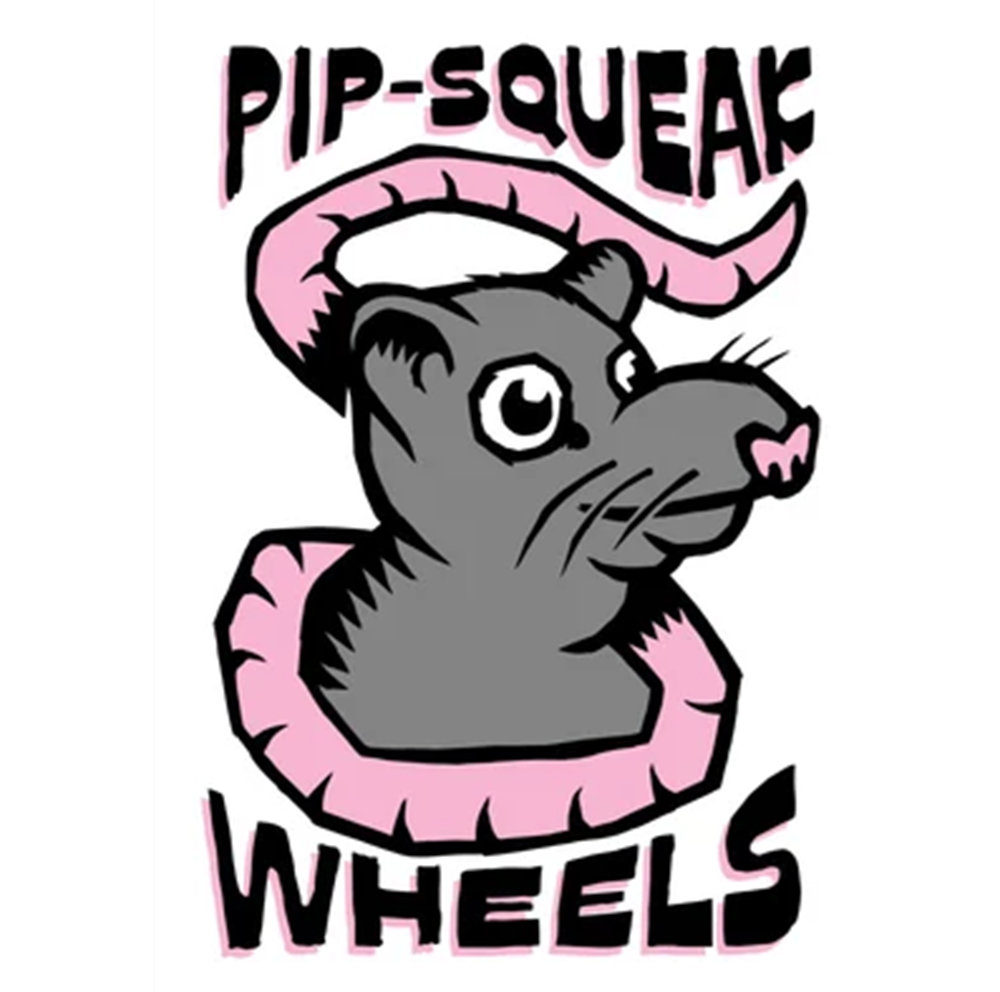PipSqueak F1 FB Wheels Blue Pink 8.1mm