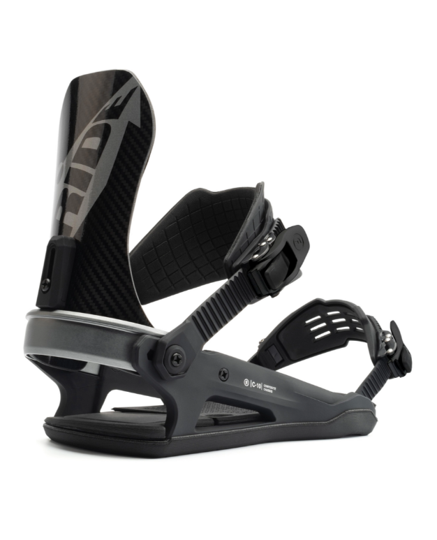 Ride C10 Snowboard Bindings Black Carbon Medium