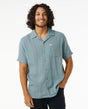 Rip Curl Drained Shortsleeve Woven Material Blue